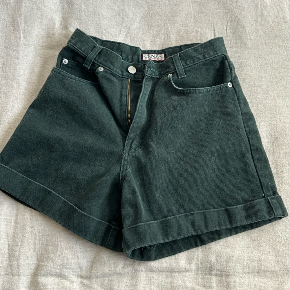 Cenza Forrest Green Shorts